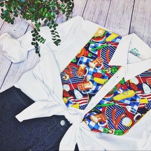 VTG Cute & Quirky Picnic/BBQ Button Up